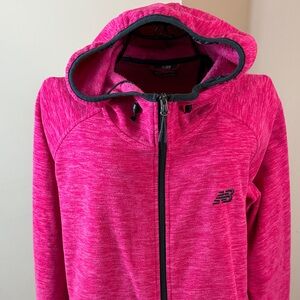 New Balance Pink Athletic Hooded Jacket 3X